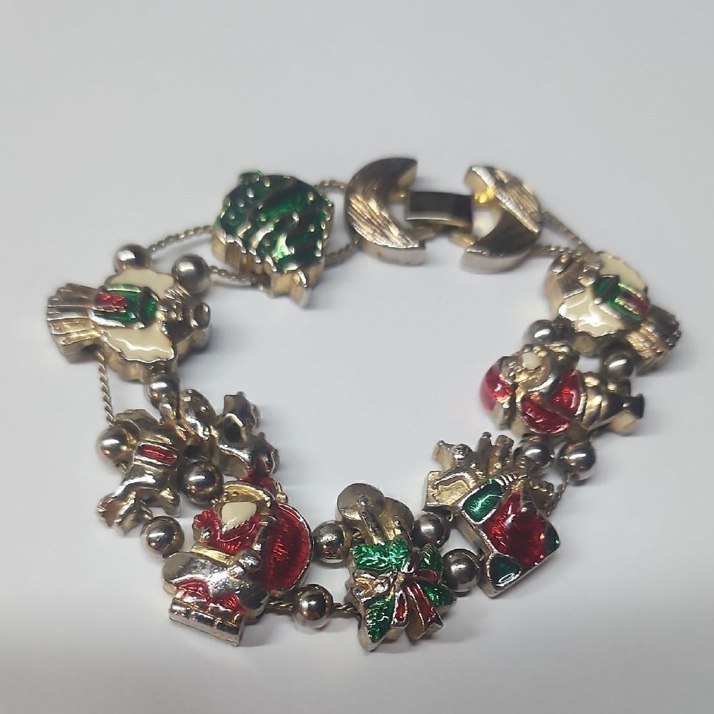Festive Multicolor Charm Bracelet